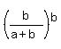 %28b%2F%28a%2Bb%29%29%5Eb