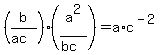 %28b%2F%28ac%29%29%2A%28a%5E2%2F%28bc%29%29=a%2Ac%5E%28-2%29