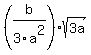 %28b%2F3a%5E2%29sqrt%283a%29