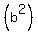 %28b%5E2%29