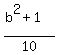 %28b%5E2%2B1%29%2F10%29