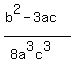 %28b%5E2-3ac%29%2F%288a%5E3c%5E3%29