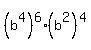 %28b%5E4%29%5E6%2A%28b%5E2%29%5E4