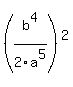 %28b%5E4%2F2a%5E5%29%5E2