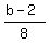 %28b-2%29%2F8