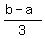 %28b-a%29%2F3