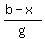 %28b-x%29%2Fg