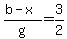 %28b-x%29%2Fg=3%2F2