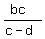 %28bc%29%2F%28c-d%29