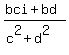 %28bci%2Bbd%29%2F%28c%5E2%2Bd%5E2%29