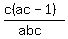 %28c%28ac-1%29%29%2F%28abc%29