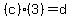 %28c%29%283%29=d
