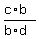 %28c%2Ab%29%2F%28b%2Ad%29