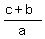 %28c%2Bb%29%2Fa