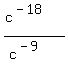 %28c%5E%28-18%29%29%2F%28c%5E%28-9%29%29