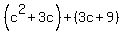 %28c%5E2%2B3c%29%2B%283c%2B9%29