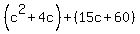 %28c%5E2%2B4c%29%2B%2815c%2B60%29