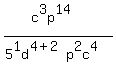 %28c%5E3p%5E14%29%2F%285%5E1d%5E%284%2B2%29p%5E2c%5E4%29