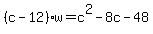 %28c-12%29%2Aw=c%5E2-8c-48