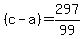 %28c-a%29=+297%2F99