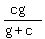 %28cg%29%2F%28g%2Bc%29