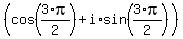 %28cos%283%2Api%2F2%29+%2B+i%2Asin%283%2Api%2F2%29%29