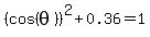 %28cos%28theta%29%29%5E2%2B0.36=1