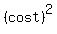 %28cost%29%5E2