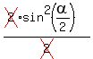 %28cross%282%29sin%5E2%28alpha%2F2%29%29%2Fcross%282%29