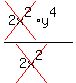 %28cross%282x%5E2%29y%5E4%29%2F%28cross%282x%5E2%29%29