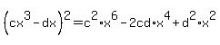 Lesson The square of the difference formula