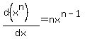 %28d%28x%5En%29%29%2Fdx++=+nx%5E%28n-1%29+