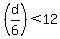 %28d%2F6%29%3C12