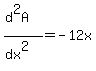 %28d%5E2A%29%2F%28dx%5E2%29=-12x