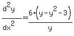 %28d%5E2y%29%2F%28dx%5E2%29=6%28y-y%5E2-3%29%2Fy