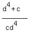 %28d%5E4+%2B+c%29%2F%28cd%5E4%29