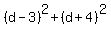 %28d-3%29%5E2%2B%28d%2B4%29%5E2