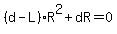 %28d-L%29R%5E2%2BdR=0