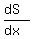 %28dS%29%2F%28dx%29