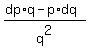 %28dp%2Aq+-+p%2Adq%29%2Fq%5E2