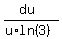 %28du%29%2F%28u%2Aln%283%29%29