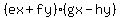 %28ex%2Bfy%29%28gx-hy%29