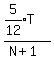 %28expr%285%2F12%29T%29%2F%28N%2B1%29