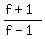 %28f%2B1%29%2F%28f-1%29
