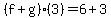 \"%28f%2Bg%29%283%29=6%2B3\"