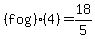 %28f+o+g%29%284%29=18%2F5