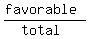 %28favorable%29%2F%28total%29