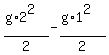 %28g%2A2%5E2%29%2F2+-+%28g%2A1%5E2%29%2F2