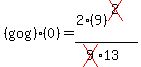 %28g+o+g%29%280%29=%282%2A%289%29%5Ecross%282%29%29%2F%28cross%289%29%2A13%29