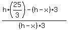 %28h%2A%2825%2F3%29-%28h-x%29%2A3%29%2F%28%28h-x%29%2A3%29